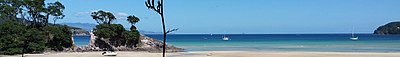 Миниатюра для Файл:Pa Beach, Great Barrier Island, NZ (cropped).jpg