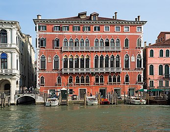 Palazzo Bembo on the Grand Canal, close to the Rialto Bridge.