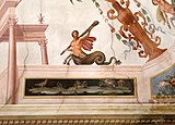 Decoro della sala Pompeiana, di Giuseppe Sorbolini