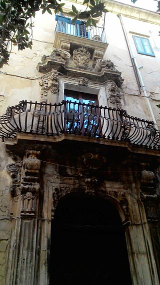 <span class="mw-page-title-main">Palazzo Fraccia</span> Building in Alcamo, Italy