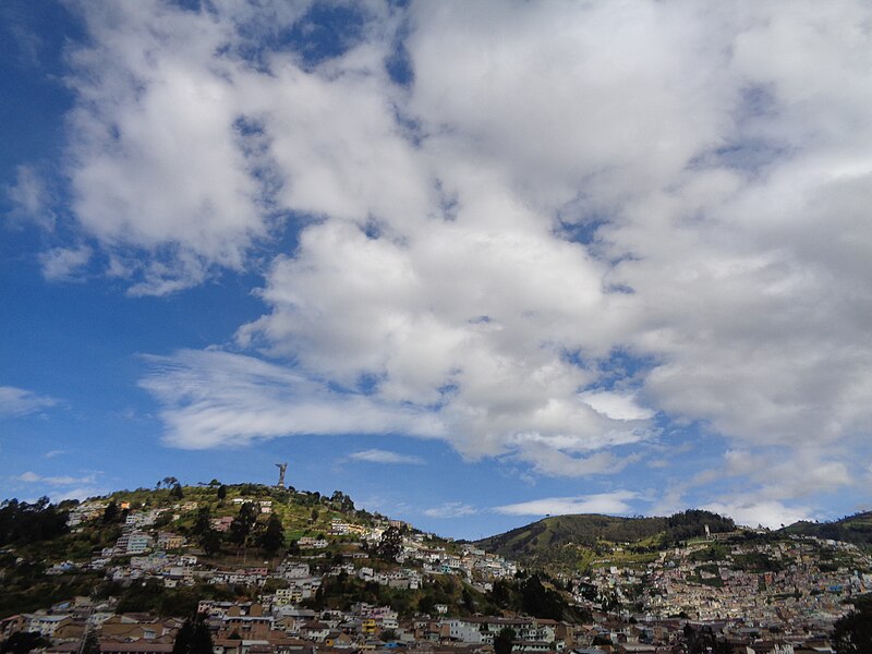 File:Panoramic view of El Panecillo, Quito and a Panoramic views of Cima de La Libertad.jpg