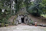 Gruta de Cupido.  Parque Pratolino cerca de Florencia