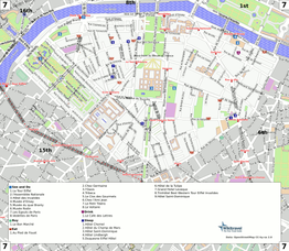 Kaart van 7e arrondissement