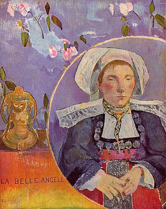 The Beautiful Angèle by Paul Gauguin