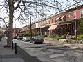 Cambridge Street, Fairmount, Philadelphia, PA 19130, looking west, 2900 block