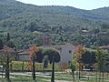 La Pieve immersa nel verde delle colline della Montanina