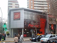 Pizza Hut à Santiago, Chili