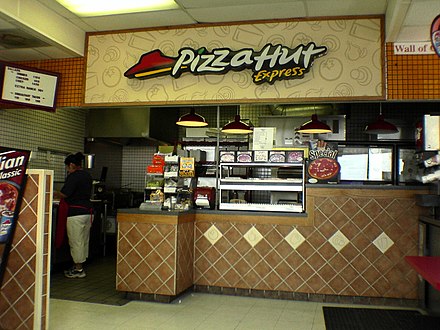 Pizza Hut Express location in San Marcos, Texas
