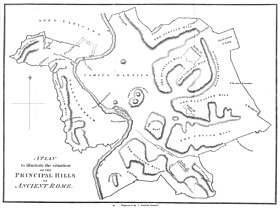 Antička karta rimskih brežuljaka