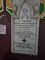 Plaque en hommage à Florent Chevalier dans la Basilique-cathédrale de l'Immaculée-Conception de Castries.