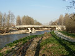 Le pont de Cardè.