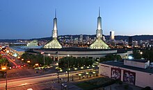 The Oregon Convention Center in inner NE Portland PortlandConventionCenter.jpg