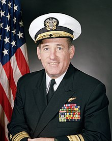 Rear Adm. Flatley in 1985 Portrait of US Navy Rear Admiral (upper half) James H. Flatley III.jpg
