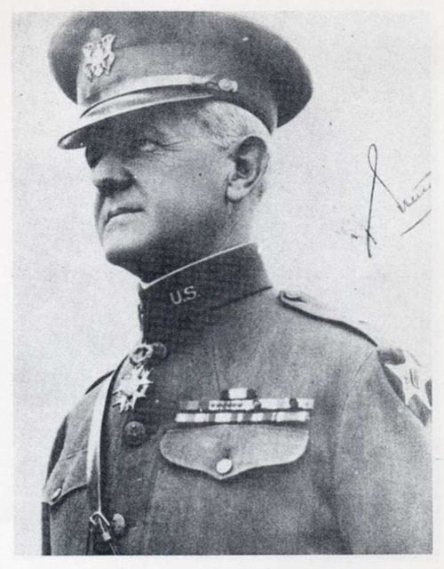 Preston Brown, wearing the 2nd Division insignia