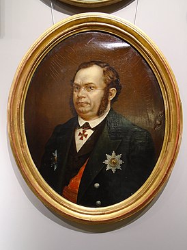 Портрет П. Д. Шестакова, 1872 г.