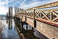 Pörtschach Promenadenbad Brücke zur Blumeninsel 23122017 2136.jpg