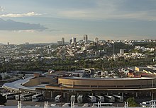 Querétaro's main Bus Terminal and surrounding highways.