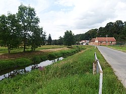 Třebůvka River in Radkov