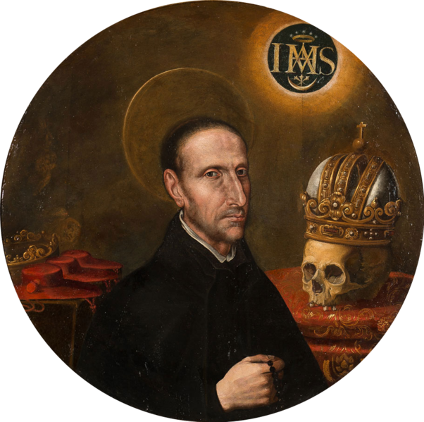 File:Retrato de São Francisco de Borja (c. 1630) - Domingos da Cunha, o Cabrinha (Museu de São Roque).png