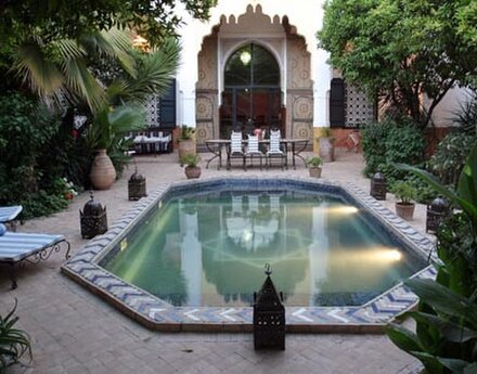 A Riad Courtyard