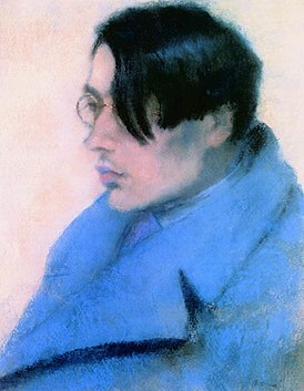 портрет 1923 года (худ. Йожеф Рипль-Ронаи)