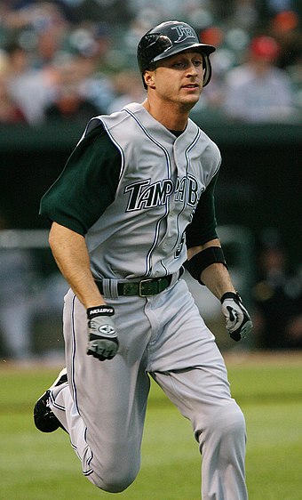 Baldelli as a player with the then Devil Rays