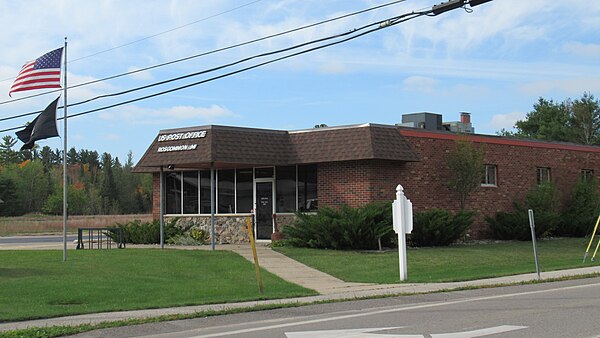 U.S. Post Office in Roscommon