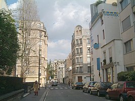 The architectural "melting-pot", Rue Bezout Rue Bezout 2.JPG