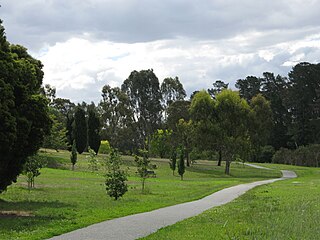 Ruffey Lake Park Park in Melbourne, Victoria, Australia