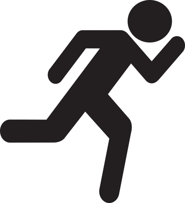 running stick figure png