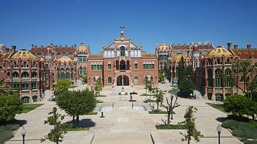 St. Paul Hospital in Barcelona, Spain