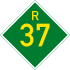 Provinsiale roete R37 shield