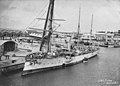 SMS Falke at the Royal Naval Dockyard in 1903