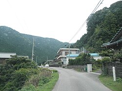 大田井町字大屋 徳島県道19号阿南鷲敷日和佐線