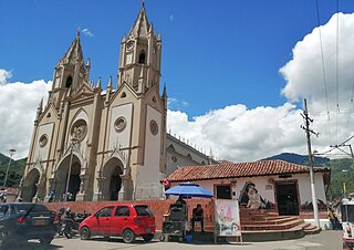 <span class="mw-page-title-main">Salazar de las Palmas</span> Municipality of Colombia in Norte de Santander Department