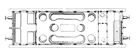 Salonwagen der Riga–Mitauer Eisenbahn, 1860er Jahre