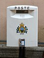 A post box in San Marino