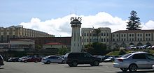 Brown was placed on death row at San Quentin State Prison. San Quentin.jpg