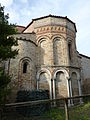 Saehammasfriis ja sakkfriis Torcello Santa Fosca kiriku apsiidil, Torcello, Veneetsia