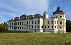 barokní zámek Kravaře