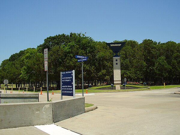 Schlumberger complex in Sugar Land, Texas