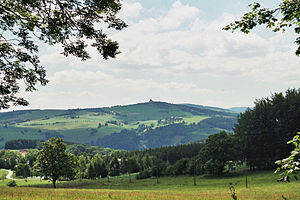 View of the Schwartenberg