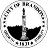 Official seal of Brandon, Mississippi