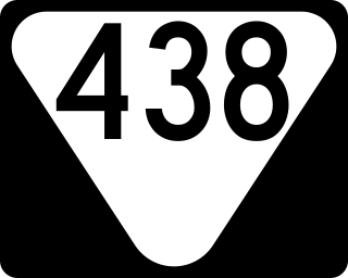 <span class="mw-page-title-main">Tennessee State Route 438</span> Highway in Tennessee