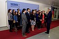 Secretary Kerry Speaks With a Group of Students as They Attend a Meeting of the OSCE (31391463431).jpg