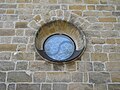 Čeština: Okno věže kostela sv. Jiří v Sedmihorkách, okres Semily, Česká republika. English: Window of the tower of the Church of St. Geogre in Sedmihorky village, Semily District, Czech Republic.