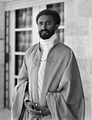 Haile Selassie, gesjtórve op 27 augustus 1975.