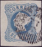 Selo de 25 Reis de D. Maria II, 1853.png