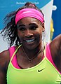 Serena Williams merupakan juara Perseorangan Wanita pada tahun 2015. Ia merupakan kejuaraan utama kesembilan belasnya dan kejuaraan Terbuka Australia keenam .