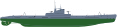 Shadowgraph Schuka class V-bis series submarine.svg